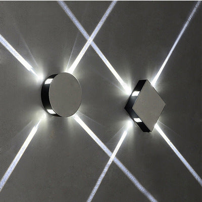 Cross Star Light Bar KTV Project Wall Lamp Decorative Modeling Lamp Outdoor