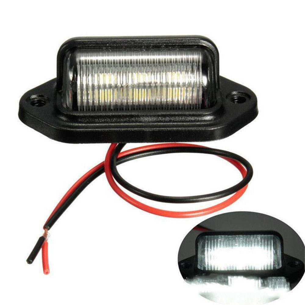 6LED Truck License Plate Light Car Side Light