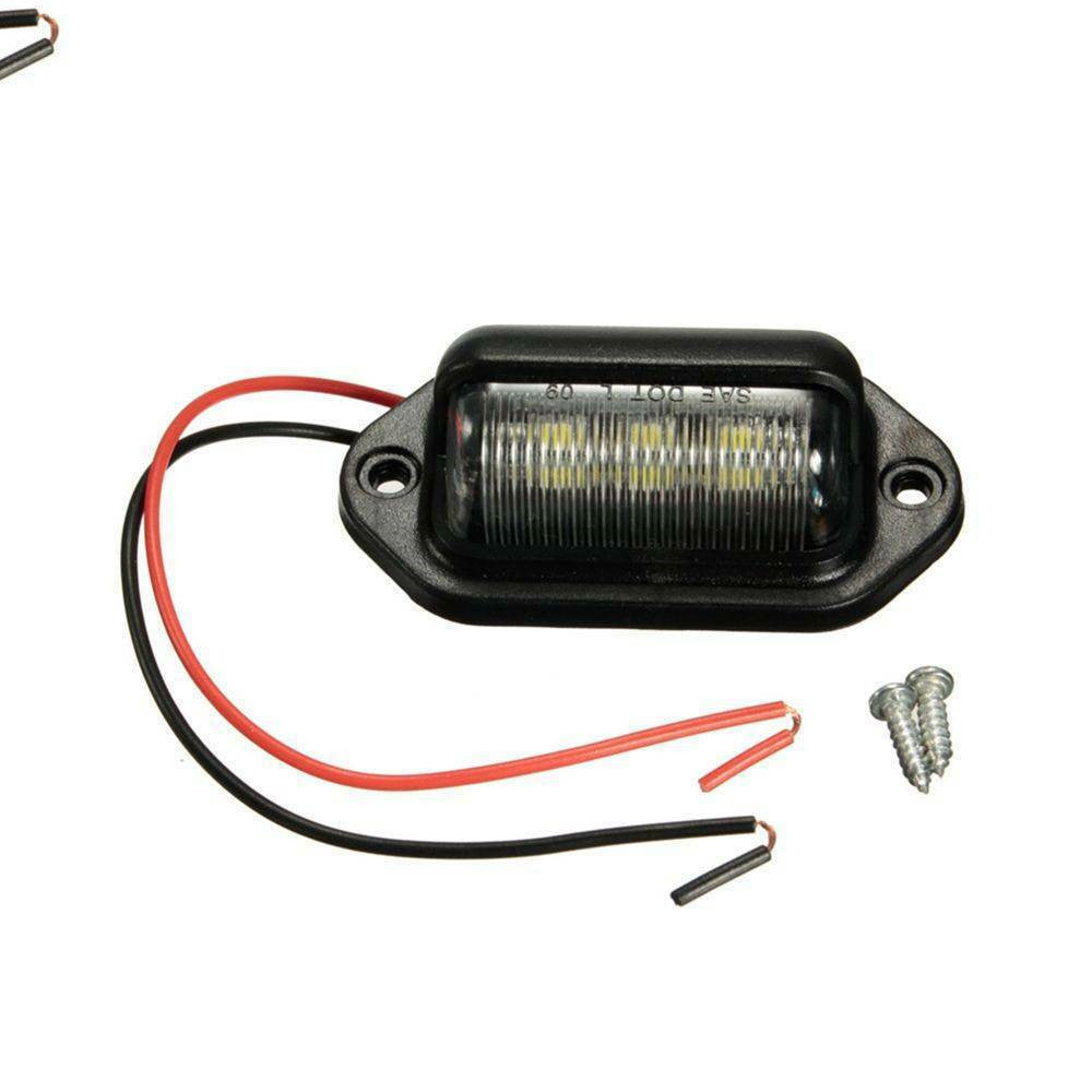 6LED Truck License Plate Light Car Side Light