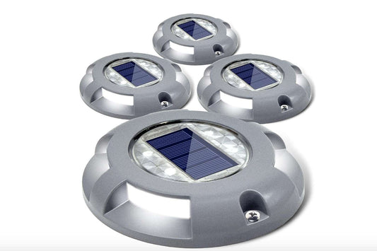 Two-color Solar Deck Light Ground Light Solar Corridor Garden Light