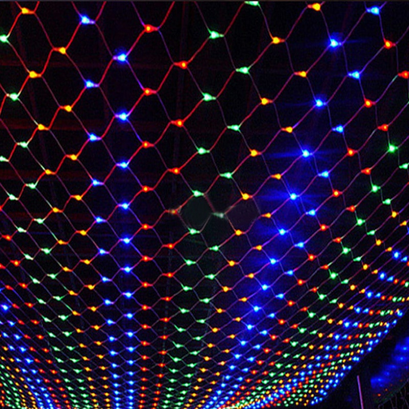 Christmas led lights string lights outdoor waterproof fishnet lights