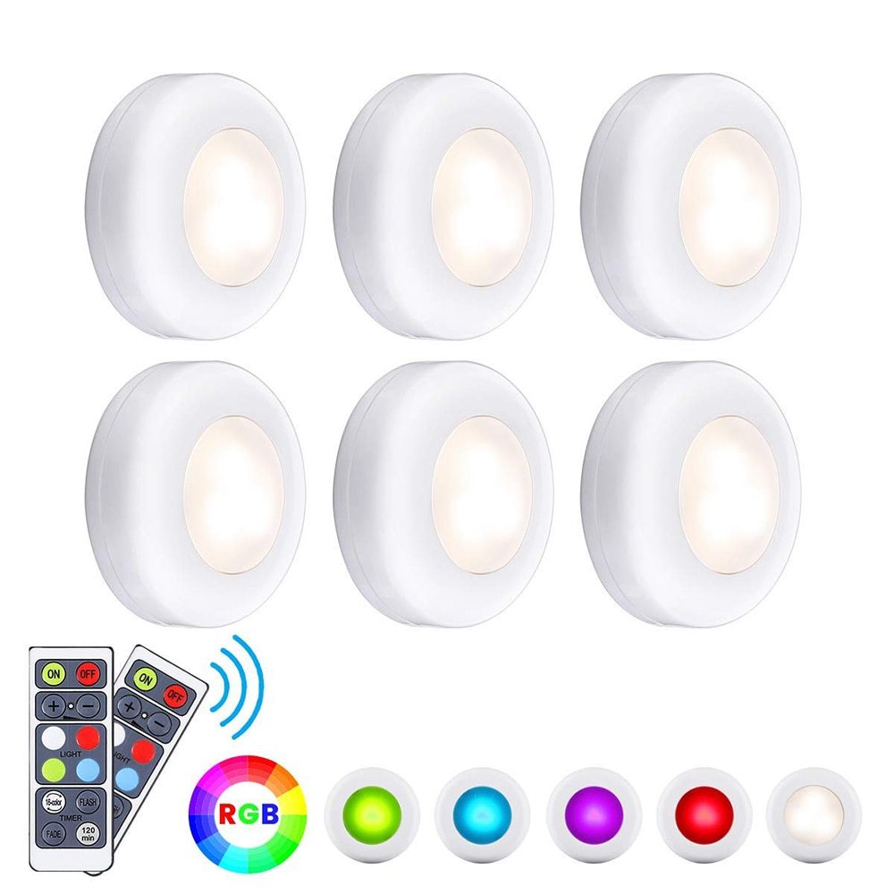 Remote control 16 color LED cabinet light