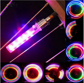 Waterproof Styling Bicycle Decorative Light 5 LEDs Bicycle Tire