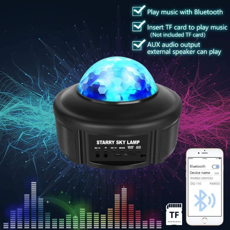 Bluetooth Music Starry Sky Projector