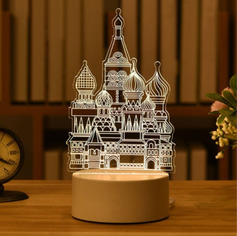 Gift Web Celebrity Douyin Creative 3D Small Night Light