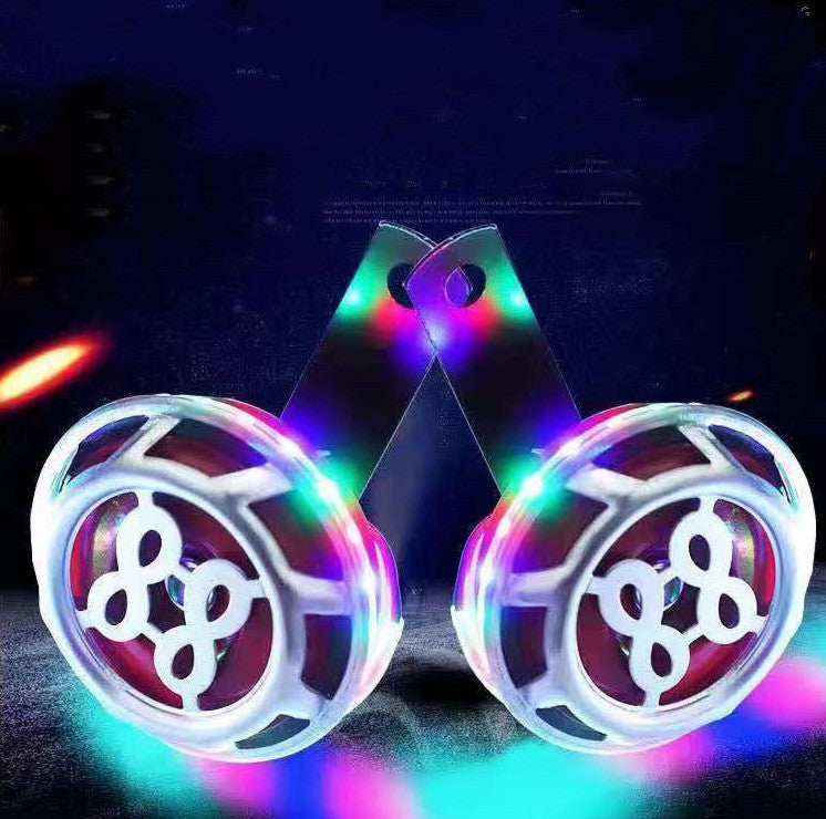 Electric Bicycle Tricycle Accessories LED Color Light Horn