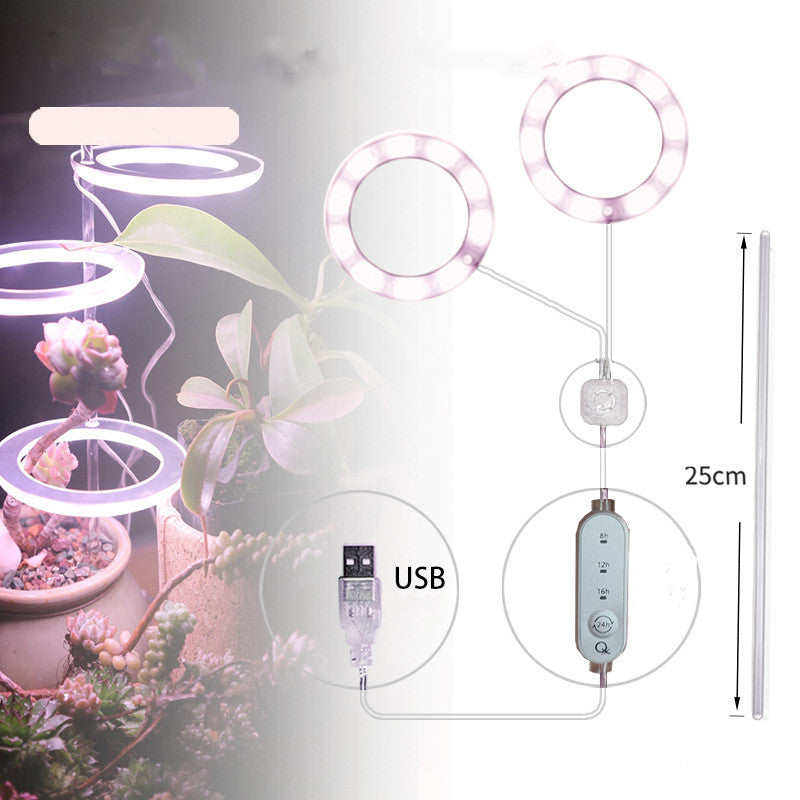 LED Grow Light Full Spectrum Phyto Grow Lamp USB Phyto Lamp