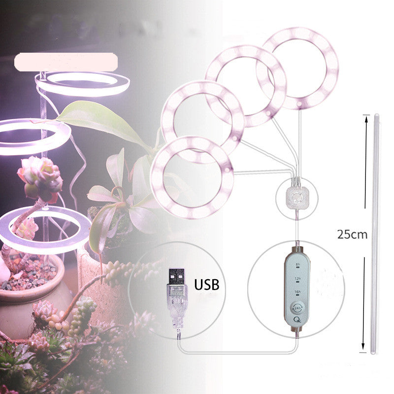 LED Grow Light Full Spectrum Phyto Grow Lamp USB Phyto Lamp