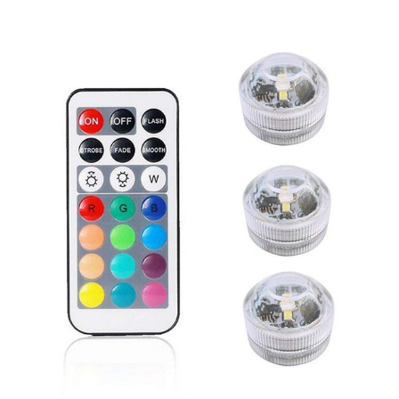 Remote control diving light 3CM diamond twist full  LED light