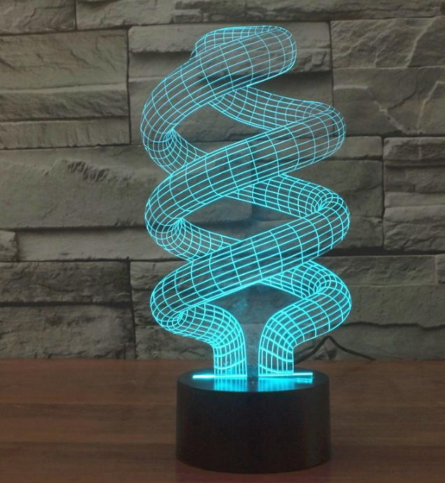 Three-dimensional dream lamp energy-saving lamp