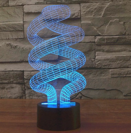 Three-dimensional dream lamp energy-saving lamp