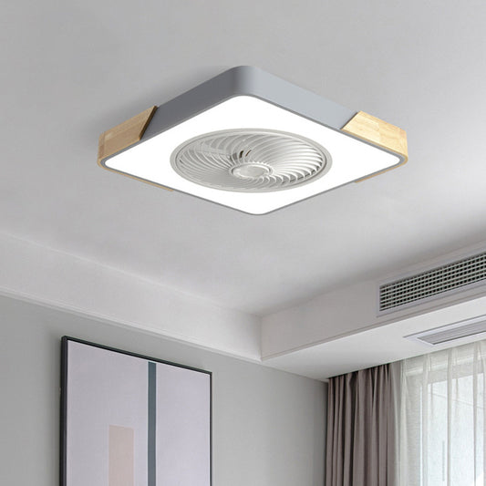 Modern Ceiling Fan With Light And Control Home Decor Lamp