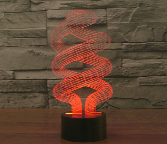 Three-dimensional dream lamp energy-saving lamp