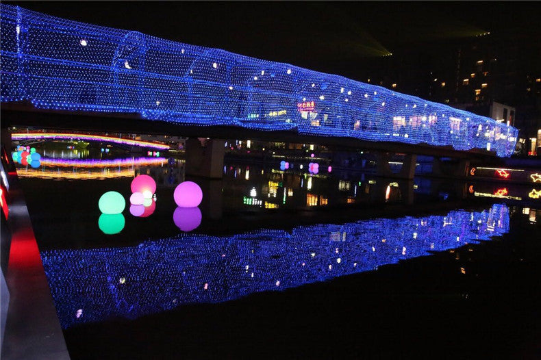 Christmas led lights string lights outdoor waterproof fishnet lights