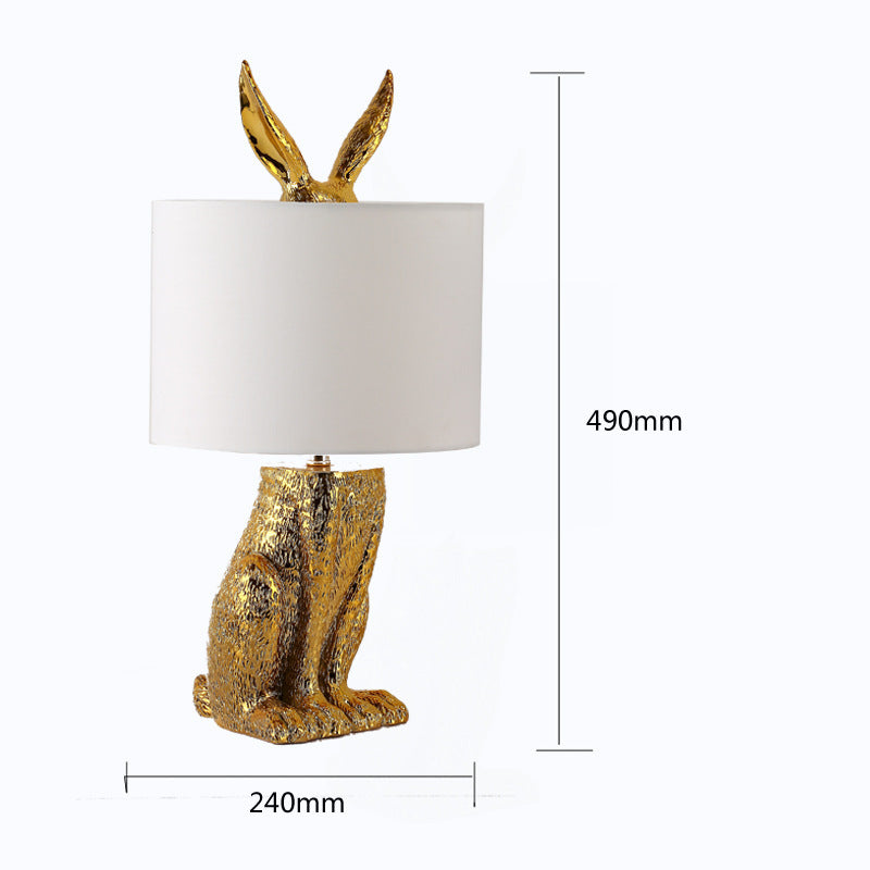 Bedroom Rabbit Table Lamp Living Room Room Bedside Lighting