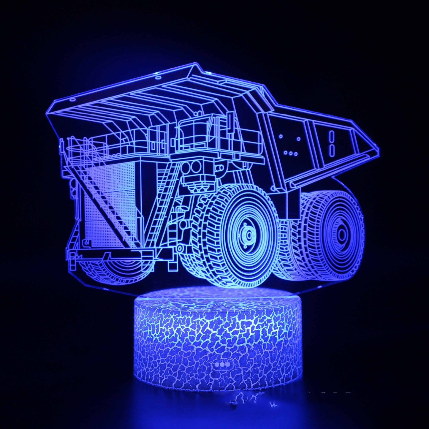 LED colorful touch remote control night light