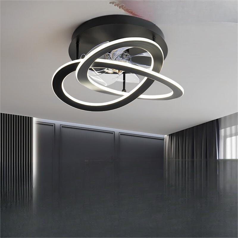 Bedroom Fan Lamp Suction Ceiling Dining Room Modern Simplicity