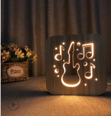 LED Night Lights Guitar Saxophone Violin