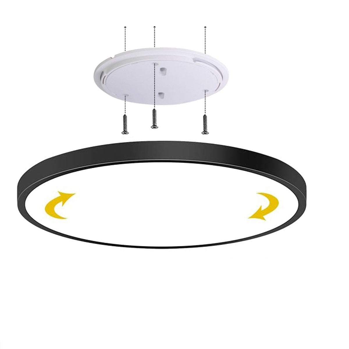 LED Slim Knob Mount Dimmable Ceiling Light