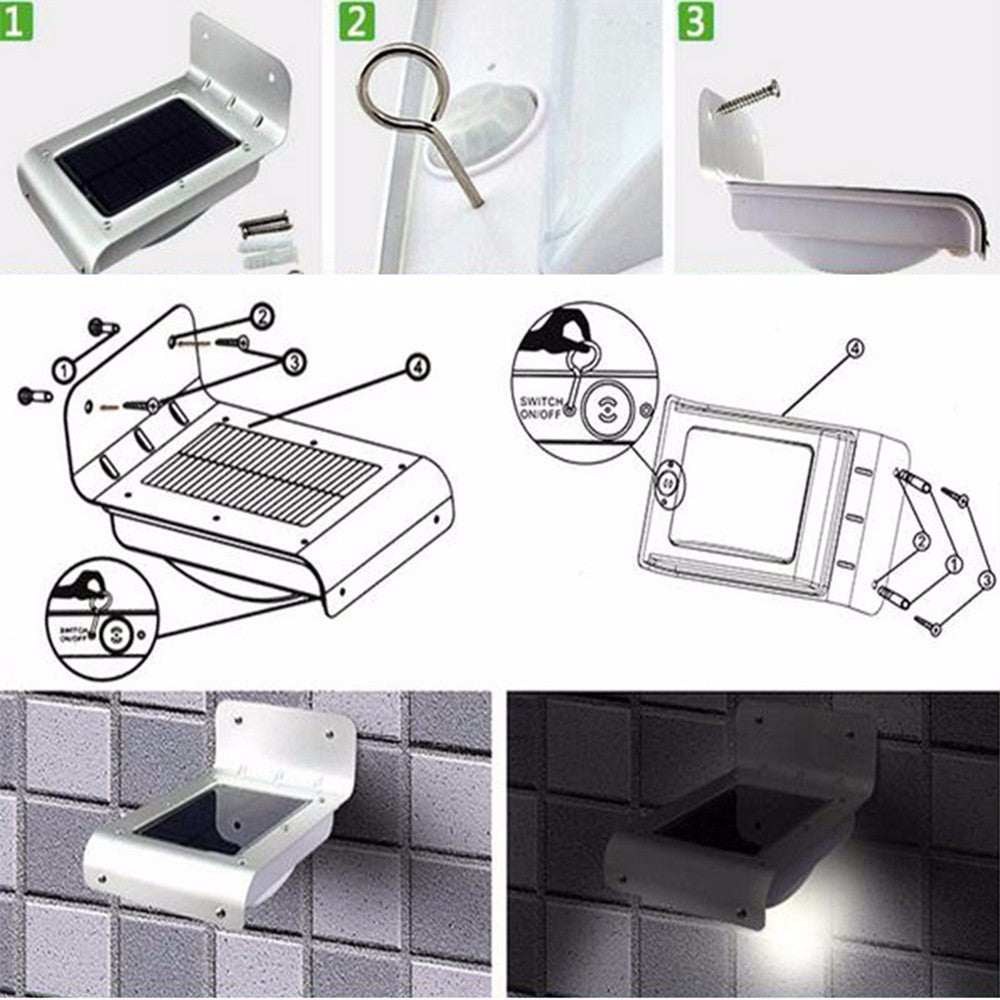 Human Body Induction Outdoor Light