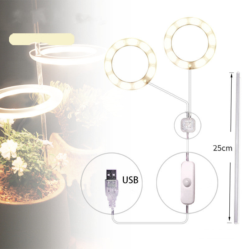 LED Grow Light Full Spectrum Phyto Grow Lamp USB Phyto Lamp