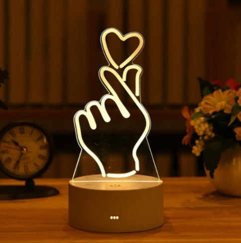 Gift Web Celebrity Douyin Creative 3D Small Night Light