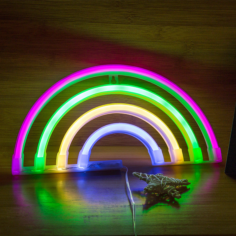 Rainbow children's room night light