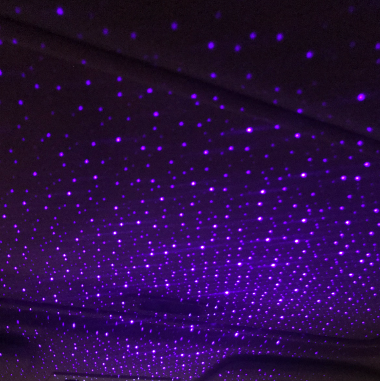 Car decorative lights usb star lights laser projection lights car atmosphere