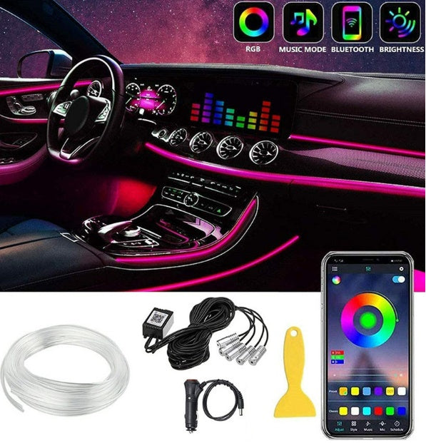 Car Atmosphere Light Modified Colorful Light Guide