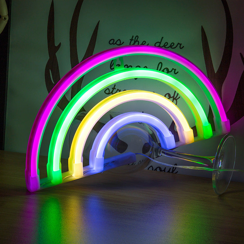 Rainbow children's room night light