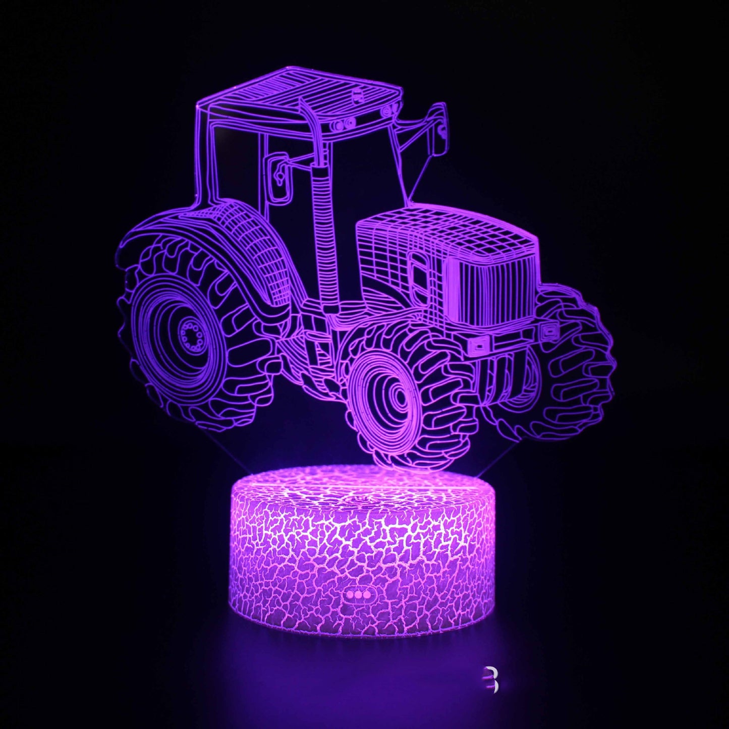 LED colorful touch remote control night light