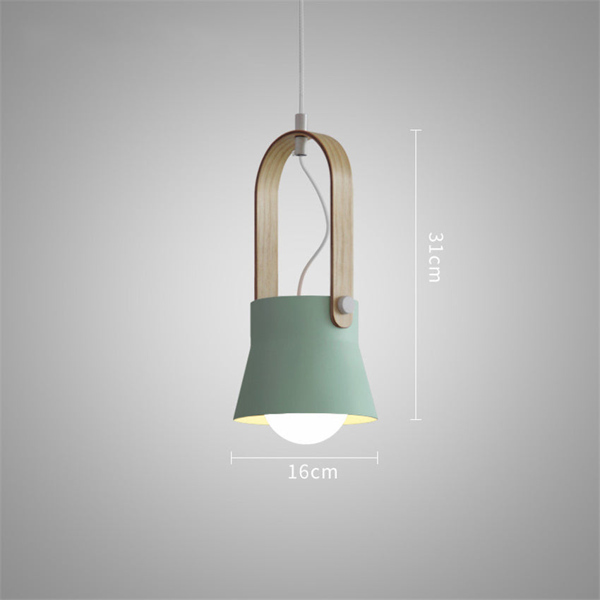 Nordic Loft LED Iron Pendant Lights Restaurant Room Bedroom