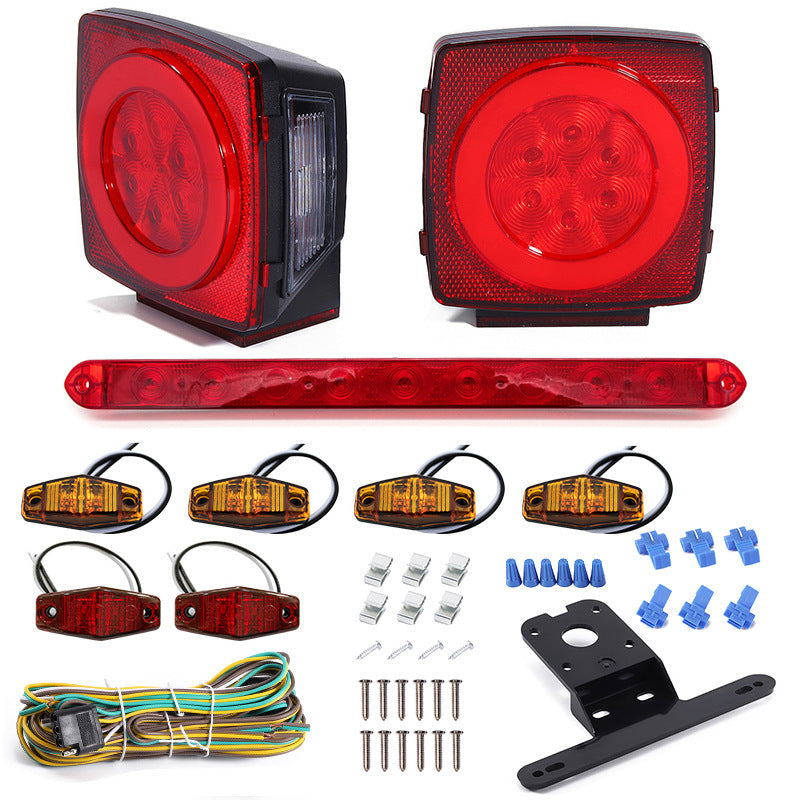 Waterproof Highlight Trailer Steering Brake Light