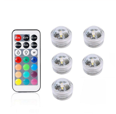 Remote control diving light 3CM diamond twist full  LED light