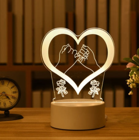 Gift Web Celebrity Douyin Creative 3D Small Night Light