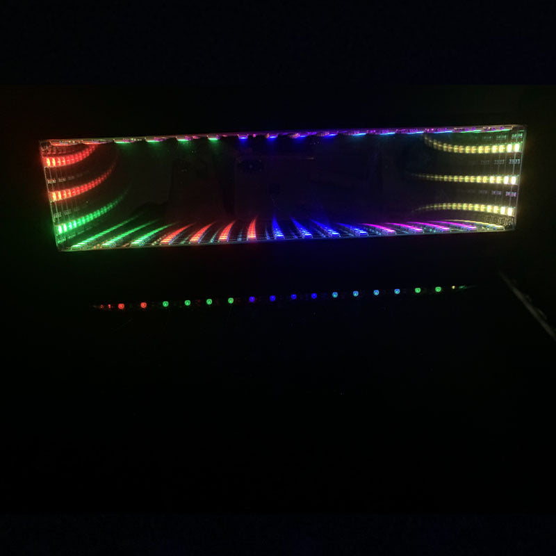 Multi-color Conversion Of Color Rearview Mirror With Lights