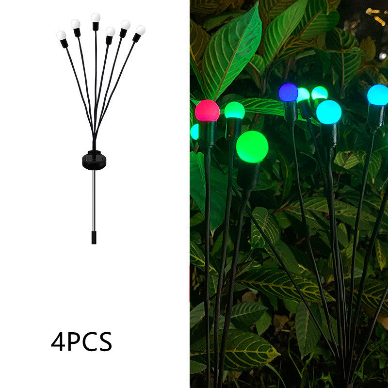 Simulation Firefly Solar Light Outdoor Garden Decoration Lawn Landscape