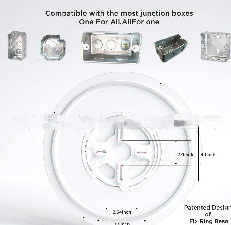 RGBCW Full Color Dimming Smart APP Bluetooth Voice Ceiling Light