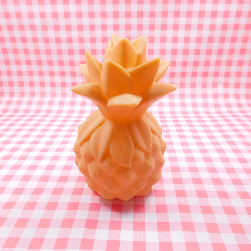 LED Night Lights Pineapple Lamp Soft Silicone