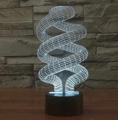 Three-dimensional dream lamp energy-saving lamp