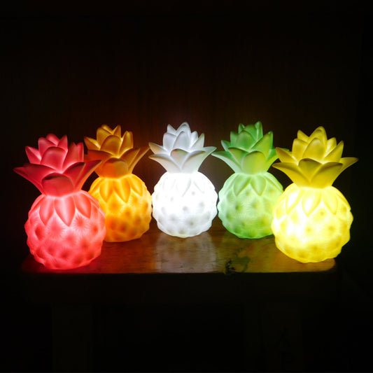 LED Night Lights Pineapple Lamp Soft Silicone