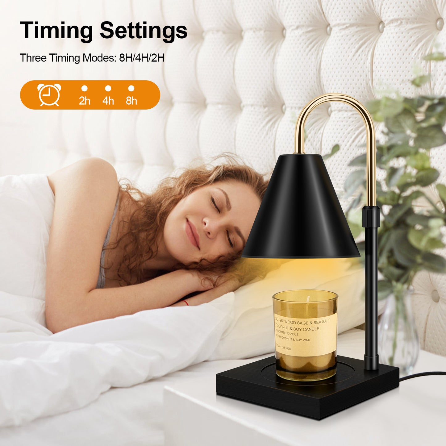 Candle Warmer, Candle Warmer Lamp With Timer