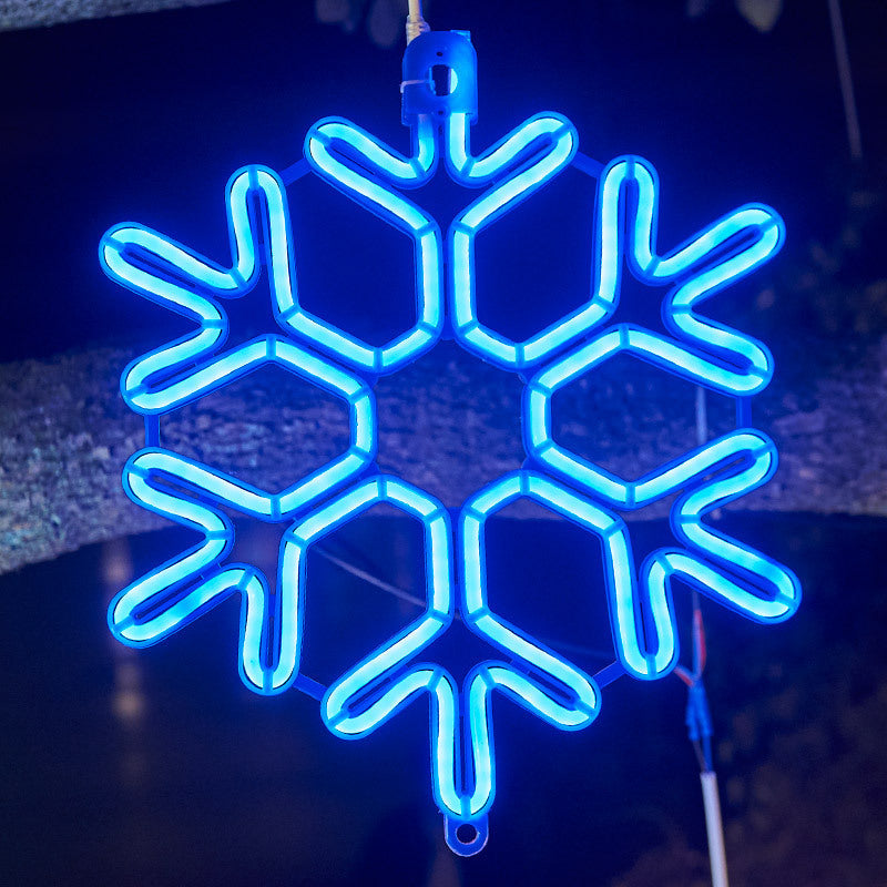 New Christmas Fashion LED Snowflake Light Waterproof Christmas Decoration