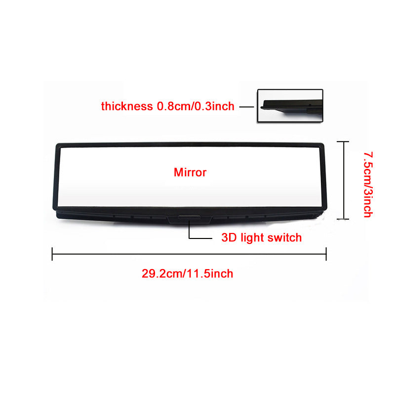 Multi-color Conversion Of Color Rearview Mirror With Lights