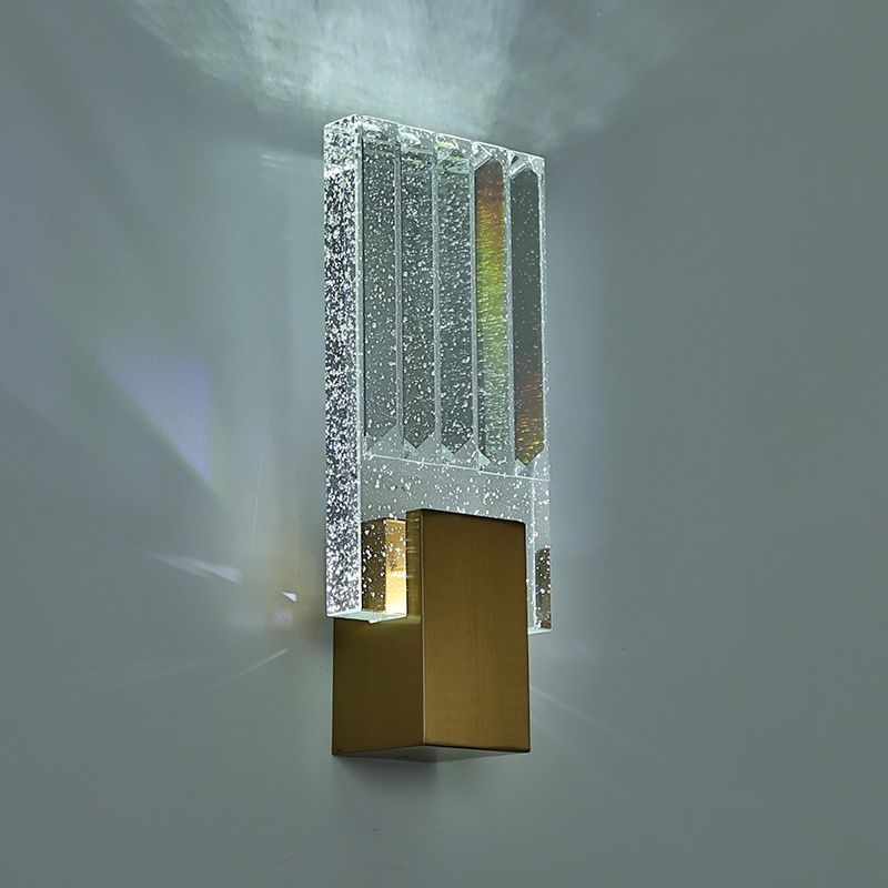 Modern Simple And Light Luxury Crystal Wall Lamp