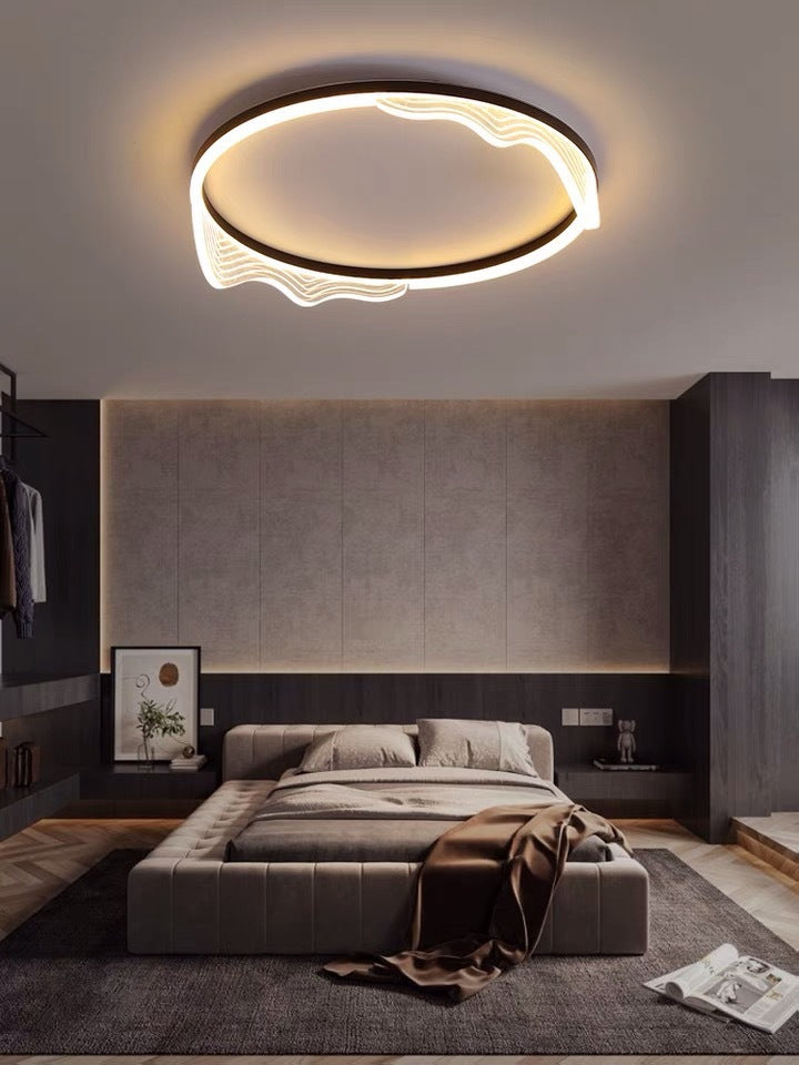 Simple Modern Atmosphere Led Ceiling Light Creative