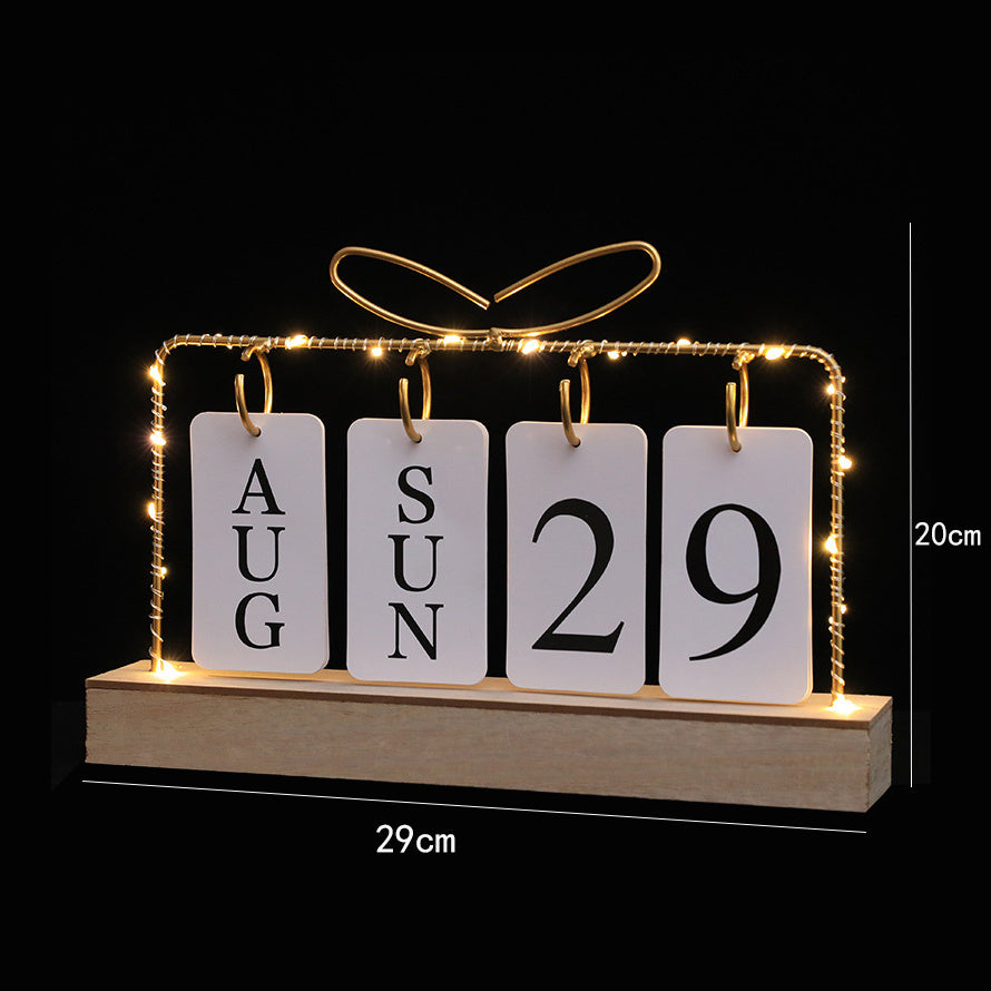 Letter Night Light Creative Small Ornaments