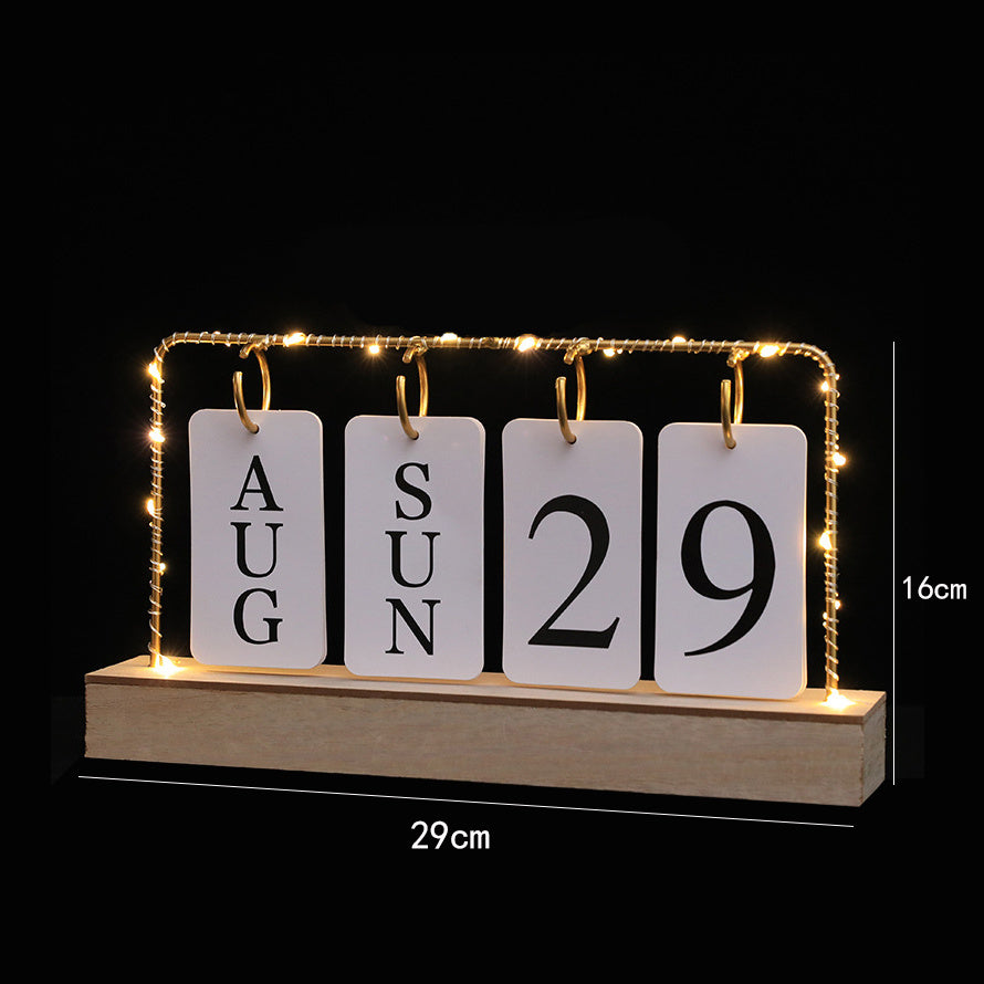 Letter Night Light Creative Small Ornaments