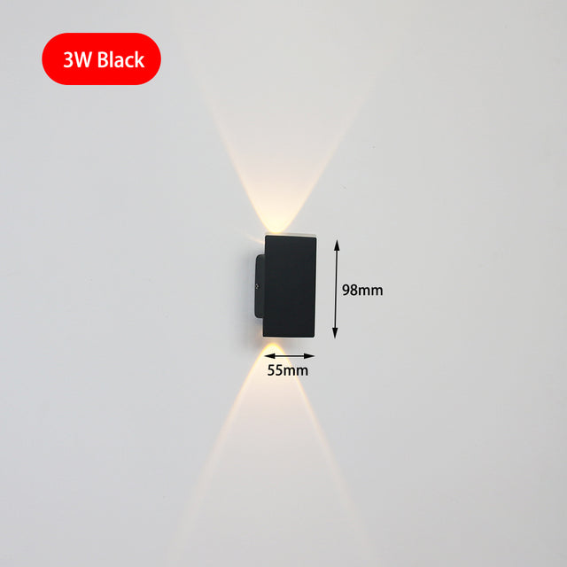 Modern Simple 6W LED Indoor Wall Lamp Bedroom Living Room Ho