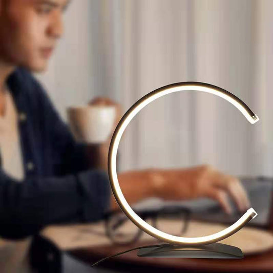 Letter LED Table Lamp Eye Protection Three-tone Light